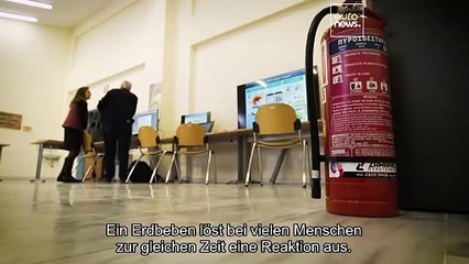 Wie verhält man sich bei einem Erdbeben?