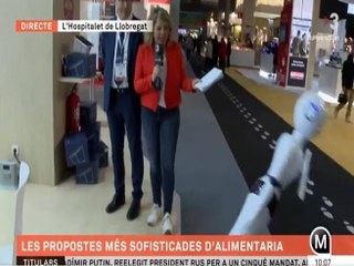 Il robot-cameriere prende l'ordinazione e poi si schianta