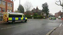 Police cordon off Portsmouth road after 