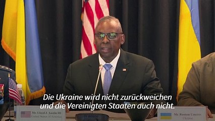 Austin: "Wir werden nicht zulassen, dass die Ukraine scheitert"