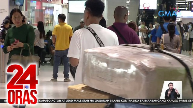 Ilang uuwi sa probinsya, maagang bumiyahe o bumili ng ticket para iwas-siksikan | 24 Oras
