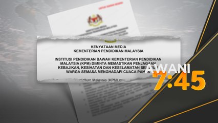 Kebenaran khas murid, guru pakai pakaian sukan - KPM