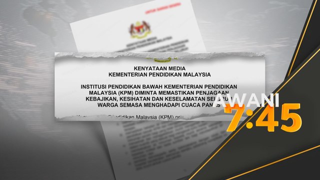 Kebenaran khas murid, guru pakai pakaian sukan - KPM