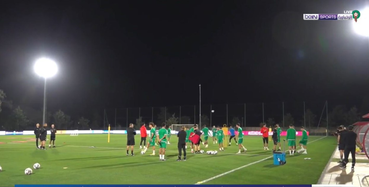 دياز يشارك في أولى حصصه التدريبية مع المنتخب المغربي