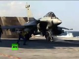 Combates en Libia, tras los bombardeos, aviones de combate