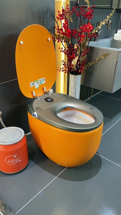 Experience the future of bathroom technology with our innovative and stylish intelligent toilet
