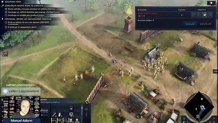 Adorni jugando al Age of Empires: "Estos se autoperciben mapuches, están prendiendo fuego todos"