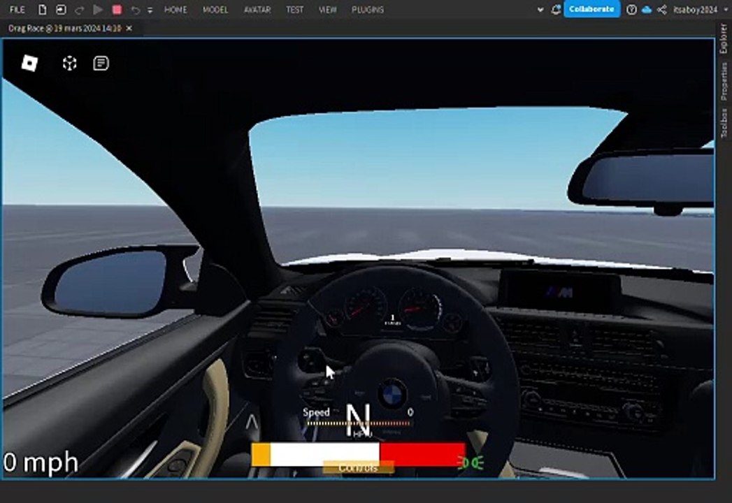 BMW M4 Speedometer