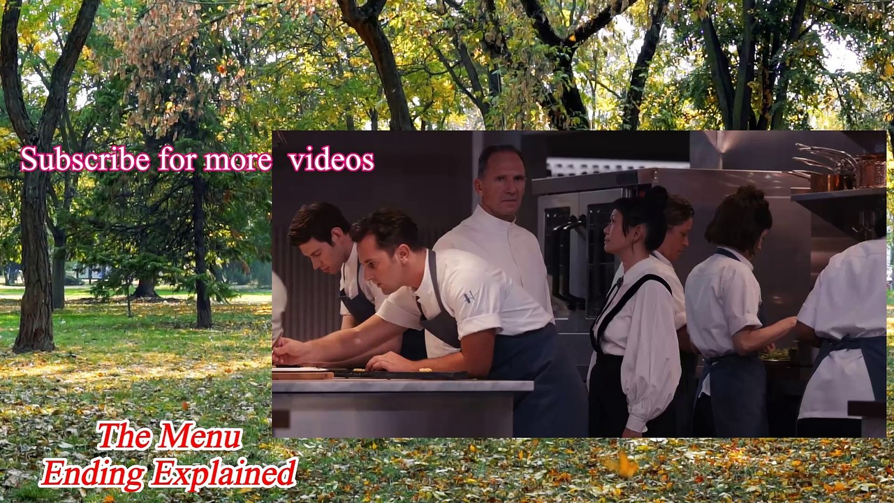 The Menu Ending Explained | The Menu 2022 Movie | anya taylor joy the menu