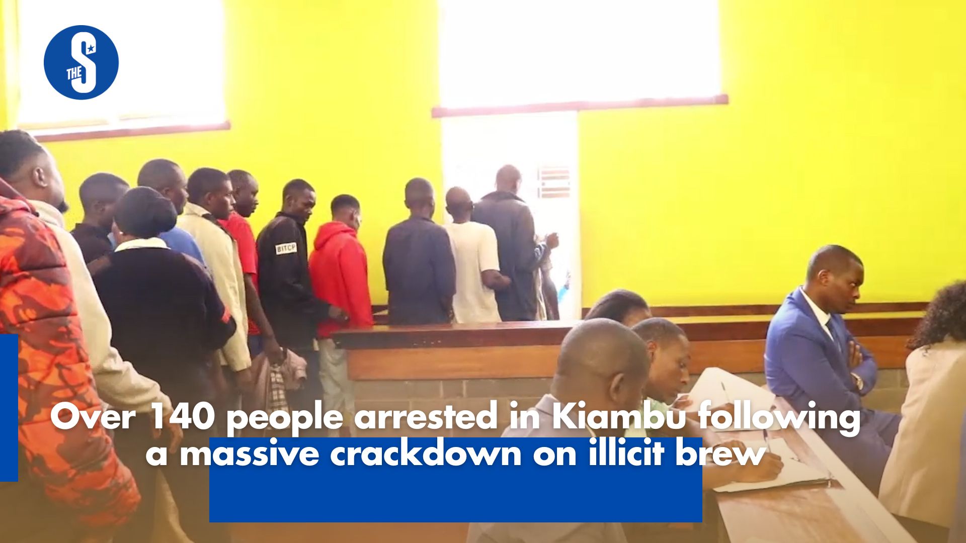 Over 140 people arrested in Kiambu following a massive crackdown on illicit brew