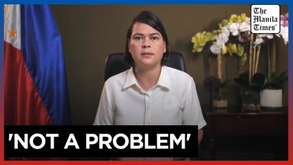 Sara says father, Marcos respect her views