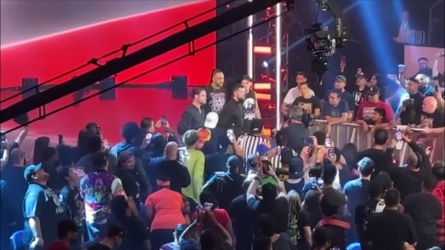 Cody Rhodes Jey Uso Sami Zayn and Kevin Owens vs Judgement Day - WWE RAW 9/25/23