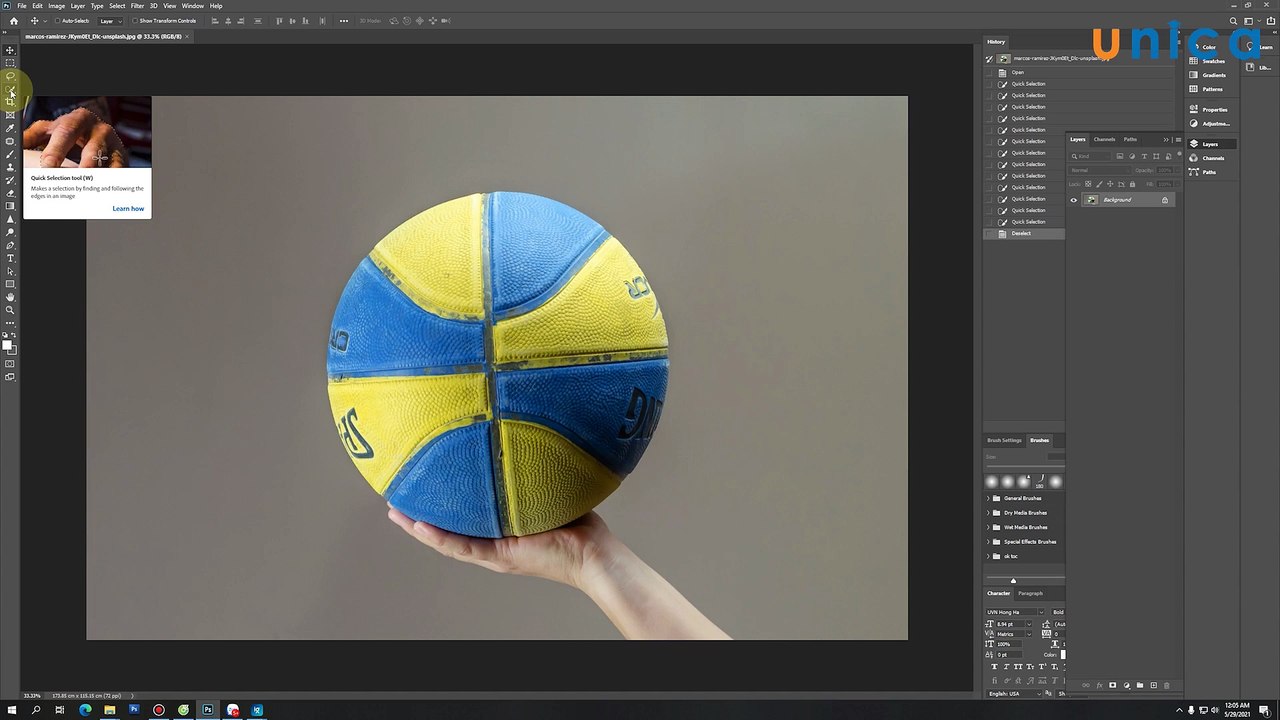 24.Cách tạo bóng trong photoshop ( thực hành tạo bóng cho ảnh )