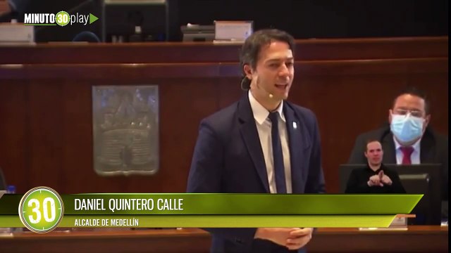 Medellín está recuperando el rumbo. Daniel Quintero le rindió cuentas al Concejo