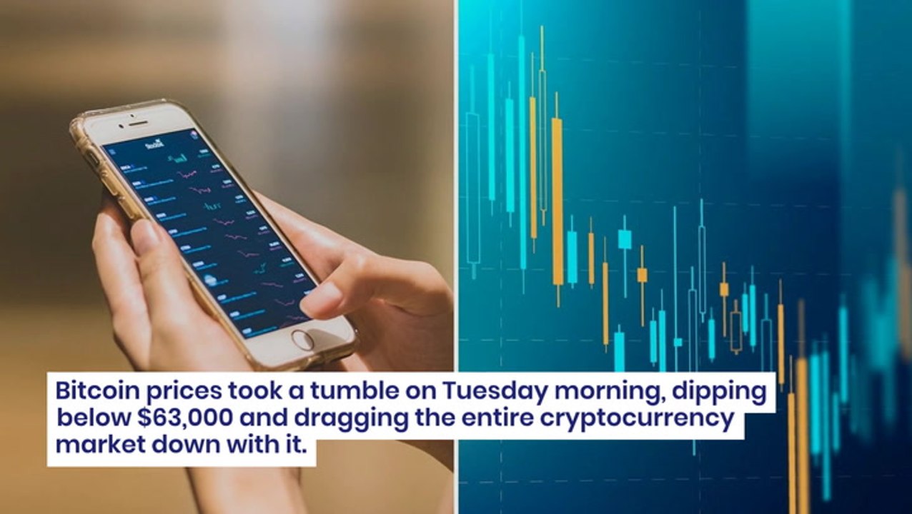 Bitcoin Plunges Below $63,000, Triggers Market-Wide Crypto Selloff