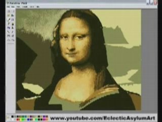 THE MONA LISA SOUS PAINT