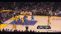 Kobe Bryant dunk on Emeka Okafor -- Los Angeles Lakers vs. New Orleans