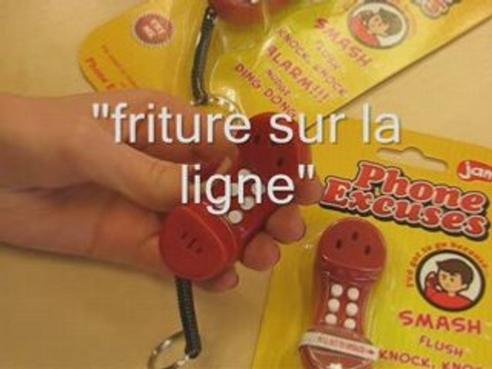 Test du Mobile à excuses avec Superinsolite