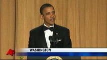 Obama Sirve como comediante en la Cena de Corresponsales