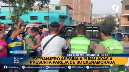 Sangriento crimen en SJL: taxista es acuchillado por extranjero y su padre por salir con su expareja