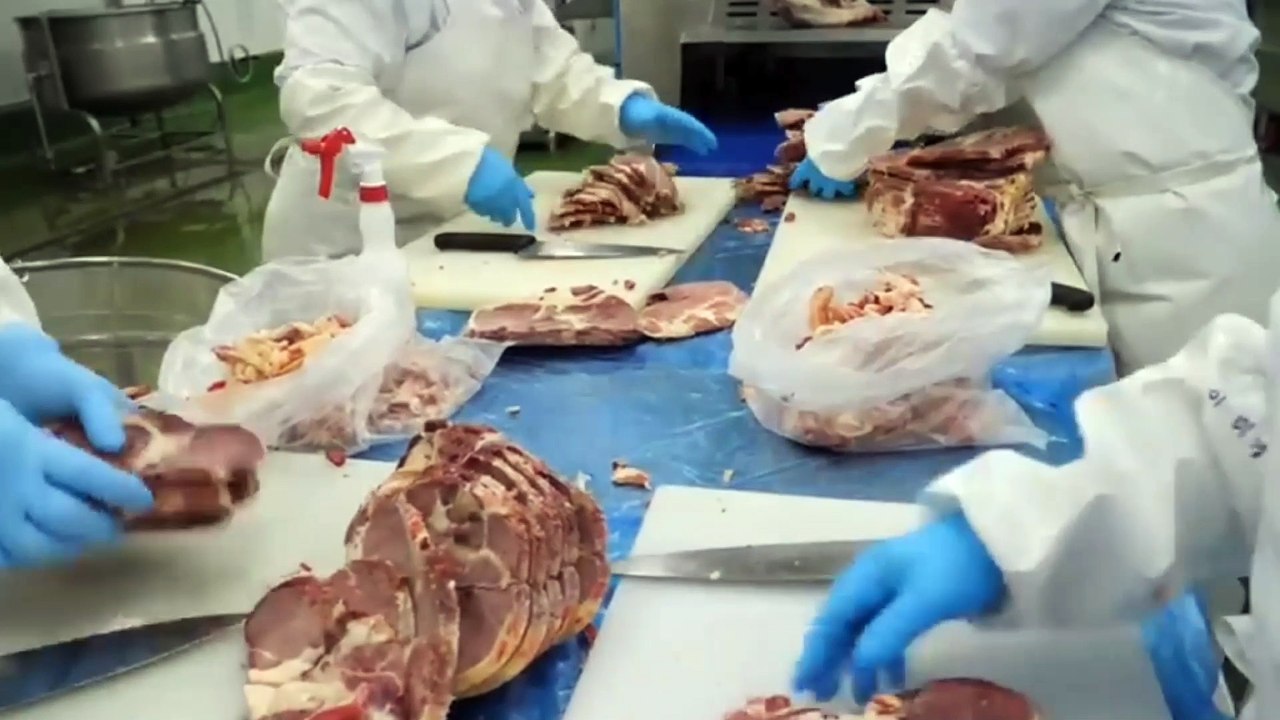 The Modern Ramen Factory Process"