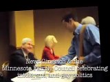 Newt Gingrich Hit by Glitter at Anti-Gay Event - Feel The Rainbow!