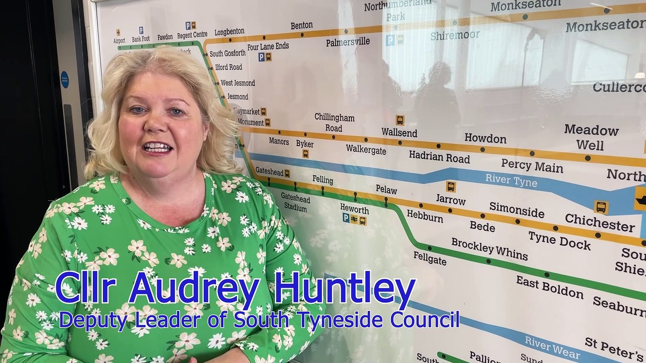 Celebrations as the South Tyneside Metro line marks its 40th anniversary
