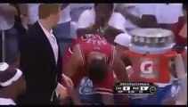 Miami Heat vs. Chicago Bulls  - Joakim Noah Curses at Fan 
