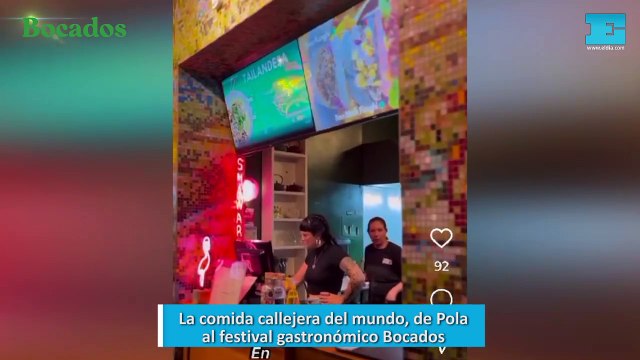 La comida callejera del mundo, de Pola al festival gastronómico Bocados