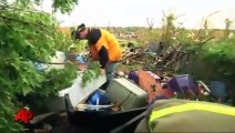 La búsqueda y rescate en medio de las ruinas Joplin