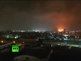 Bombardeos imparables de la OTAN que rasgan Trípoli