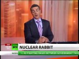Fukushima mutante conejo: conejo sin orejas nacido cerca de zona de radiación