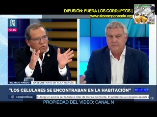 EX SECRETARIO DEL DIFUNTO ALAN GARCÍA CALIFICA COMO MORBO PATOLÓGICO DE DOMINGO PÉREZ EL PEDIDO DE ACCEDER A CELULARES DEL EXPRESIDENTE