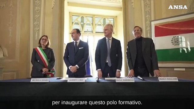 Santena, nasce il polo piemontese della Scuola nazionale di Amministrazione