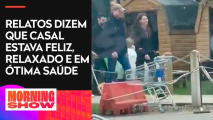 Kate Middleton é vista com príncipe em shopping