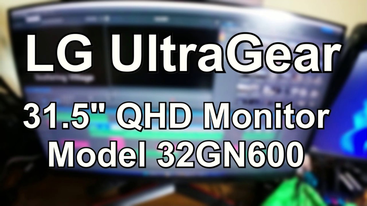 Unveiling The LG UltraGear 31.5" 32NG600 Monito...
