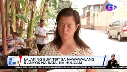 State of the Nation Part 1 & 3: Hulicam na pag-kidnap sa isang 5-anyos; atbp.
