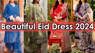 Beautiful Eid Dress Design 2024 for Girls and Women