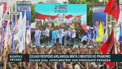 Download Video: Begini Respon Ketum PAN, Zulhas Soal Golkar yang Minta Jatah 5 Menteri ke Prabowo