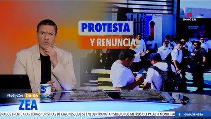 Policías de Campeche protestan por tercer día consecutivo
