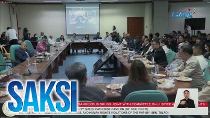Pulis na suspek sa pagkawala ng pageant candidate, ipina-cite in contempt ng komite sa Senado | Saksi