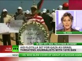 New Gaza flotilla set to sail, Israel to ban journos joining mission