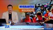 Rescatan a 144 migrantes hacinados en un tren en Coahuila