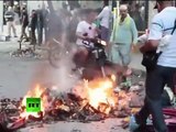 Atenas en llamas: Video de los enfrentamientos la noche, la capital griega