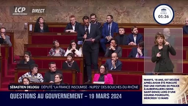 Après Louis Boyard, un autre député Insoumis s'en prend aux policiers : Rien ne justifie la peine de mort ! De jeunes racisés sont tués pour un simple refus d'obtempérer dans nos quartiers