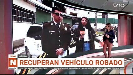 UM Recuperan vehículo robado