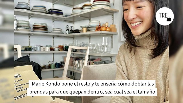 El método japonés para doblar la ropa y reutilizar las cajas de alimentos vacías que recomienda Marie Kondo