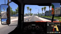 American Truck Simulator 2024-Entrega de Vidrio de Fresno a Bakersfield