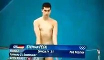 El peor clavado de Londres 2012  Stephan Feck  Alemania