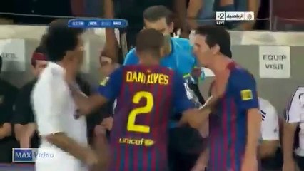 Barcelona VS Real Madrid -Watch Mourinho's reaction(Messi vs Mourinho)